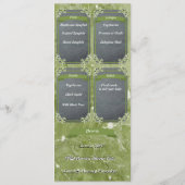 Italian menu restaurant 10,16 x 23,5 メニュー (裏面)