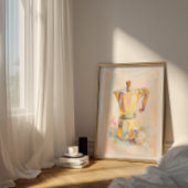 Italian Moka Coffe Espresso Kitchen Wall Art Print ポスター
