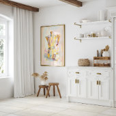 Italian Moka Coffe Espresso Kitchen Wall Art Print ポスター