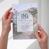 Italian Monterosso al Mare That’s Amore 招待状