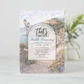 Italian Monterosso al Mare That’s Amore 招待状 (スタンド正面)