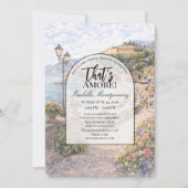 Italian Monterosso al Mare That’s Amore 招待状 (正面)