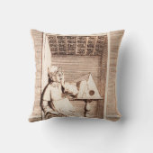 Italian Monument to Dante Alighieri Divine Comedy クッション (裏面)