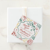 Italian Pasta Special Delivery Baby Shower フェイバータグ (インサイチュ)