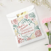 Italian Pasta Thats Amore Bridal Shower フェイバーバッグ (封をした状態)