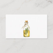 Italian Pasta Themed Diaper Raffle Card エンクロージャーカード (裏面)