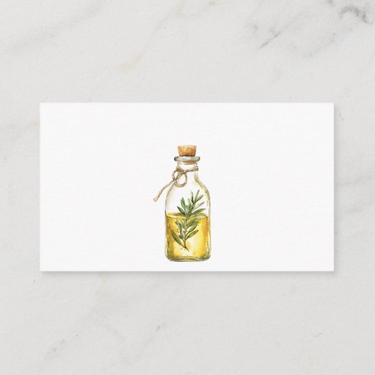 Italian Pasta Themed Diaper Raffle Card エンクロージャーカード (裏面)