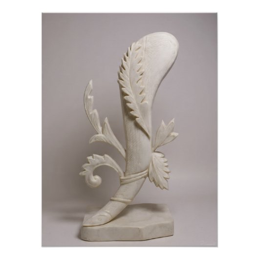 Italian Playing Cards - Ace of Clubs ポスター (正面)