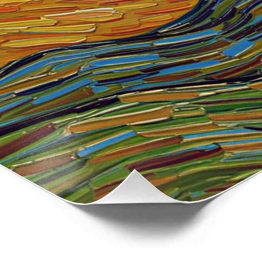 Italian Playing Cards - Ace of Cups, Scopa Coppa ポスター (コーナー)