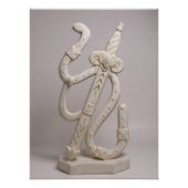 Italian Playing Cards - Ace of Spades ポスター (正面)