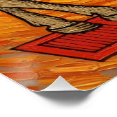 Italian Playing Cards - Cavalier of Cups, Scopa ポスター (コーナー)