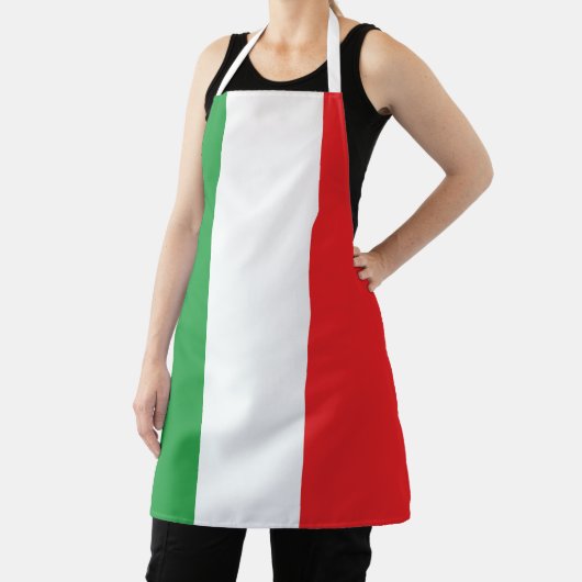 Italian Pride Flag of Italy エプロン (インサイチュ)