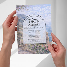 Italian Ravello That’s Amore Bridal Shower 招待状