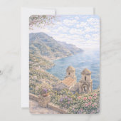 Italian Ravello That’s Amore Bridal Shower 招待状 (裏面)