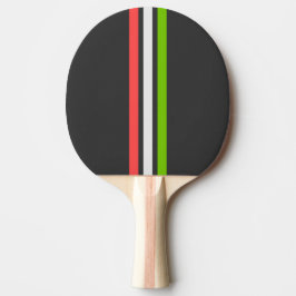 Italian Sport Stripe Ping Pong Paddle 卓球ラケット
