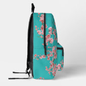 Italian Spring Cherry Blossom Watercolor Backpack プリントバックパック (左)
