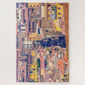 Italian street of Florence, Tuscany, Italy ジグソーパズル (縦)