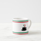 Italian stripes espresso  エスプレッソカップ (正面右)