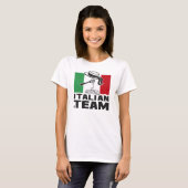 ITALIAN TEAM 2 Femme Tシャツ (正面フル)