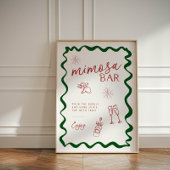 Italian That's Amore Bridal Shower Mimosa Bar 台座サイン