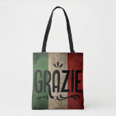 Italian Themed Tote トートバッグ (正面)