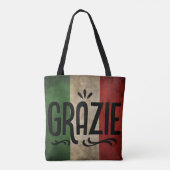 Italian Themed Tote トートバッグ (裏面)