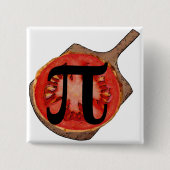 Italian Tomato Pi Button 缶バッジ (正面)