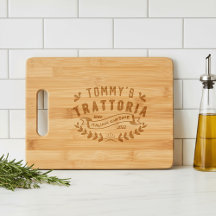 Italian Trattoria Personalized Restaurant Logo