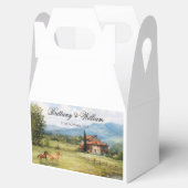 Italian Tuscan Countryside Wedding  フェイバーボックス (オープン)