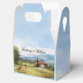 Italian Tuscan Countryside Wedding  フェイバーボックス (オープン)