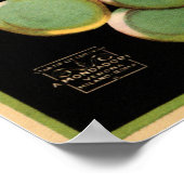 Italian Verona VERMOUTH BIANCO ANDREOLI Liquor Ad ポスター (角)