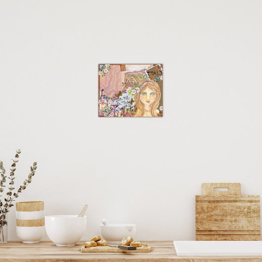 ~Italian Vineyard Fantasy ~ ポスター (キッチン)