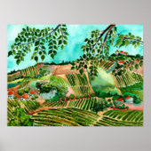 Italian Vineyards ポスター (正面)