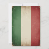 Italian Vintage 60th Birthday Invitation 招待状 (裏面)