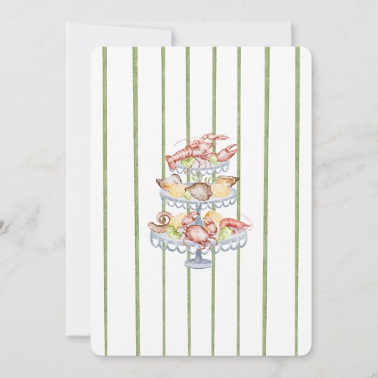 Italian Watercolor Rustic Wedding Invitation 招待状 (裏面)