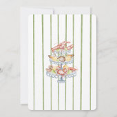 Italian Watercolor Rustic Wedding Invitation 招待状 (裏面)