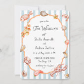 Italian Watercolor Rustic Wedding Invitation 招待状 (正面)