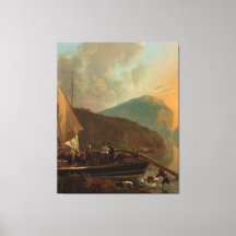 Italianate川の風景、アダムPijnacker、c.165