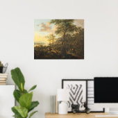 Italianate Landscape - Jan両方のファインアートポスター ポスター (ホームオフィス)