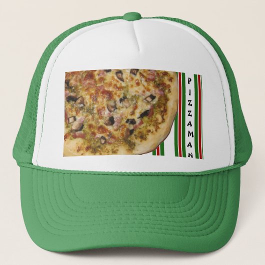 Italianoのピザ人 キャップ (正面)