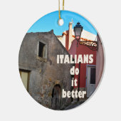 Italians do it better セラミックオーナメント (左)