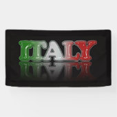 ITALY文字（反射） 横断幕 (横)