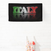 ITALY文字（反射） 横断幕 (インサイチュ)