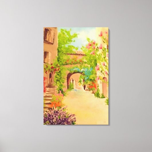 Italy キャンバスプリント (正面)