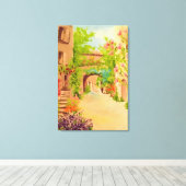 Italy キャンバスプリント (インサイチュ (ウッドフロア))