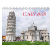 Italy 2026 calendar カレンダー (カバー)