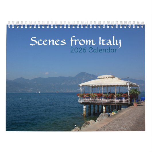 Italy 2026 Calendar カレンダー (カバー)