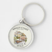Italy Amalfi Coast Souvenir – La Vita è Bella キーホルダー (正面)
