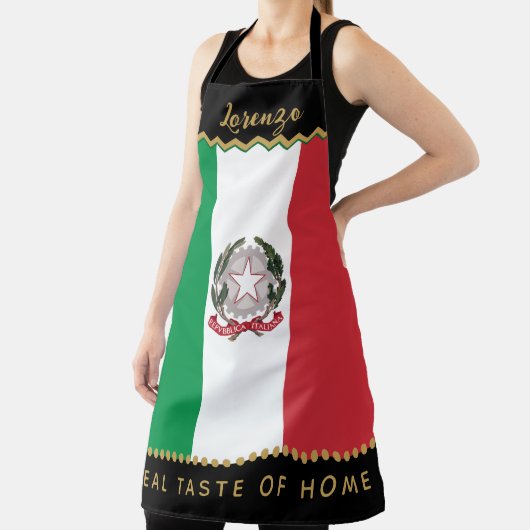Italy Chefs Apron, Kitchen, Italian Flag Apron エプロン (インサイチュ)