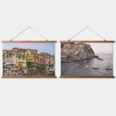 Italy Cinque Terre 吊り下げ型タペストリー (ダブル)